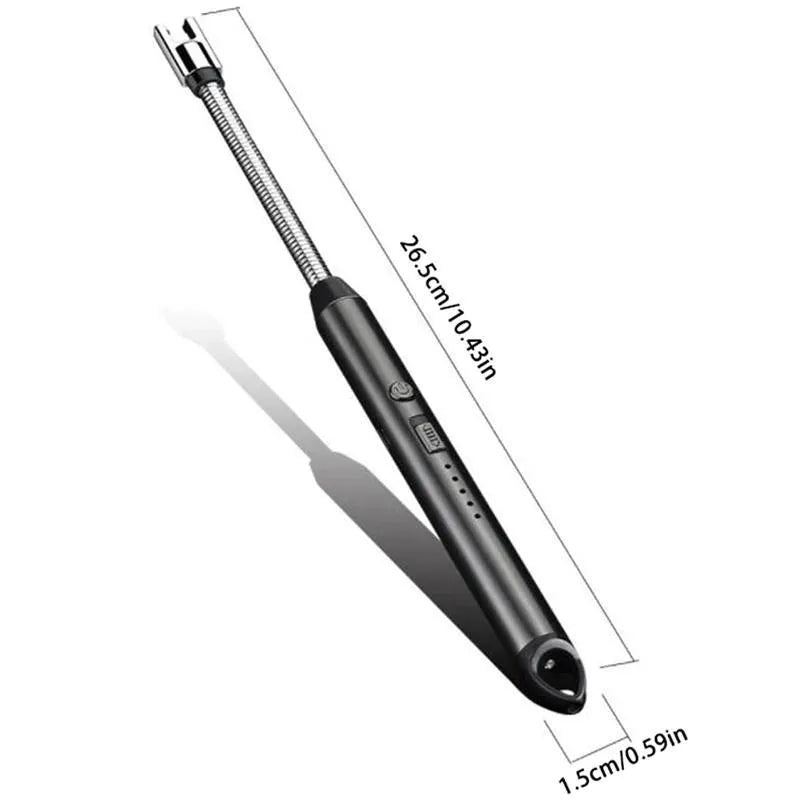 Rechargeable Electric Arc Candle Lighter – Flexible 360° USB Plasma Lighter