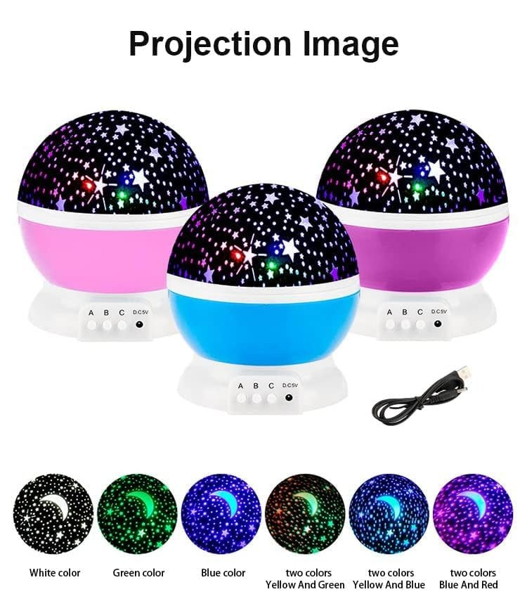 Night Star Projector Lamp – Transform Your Room into a Galaxy