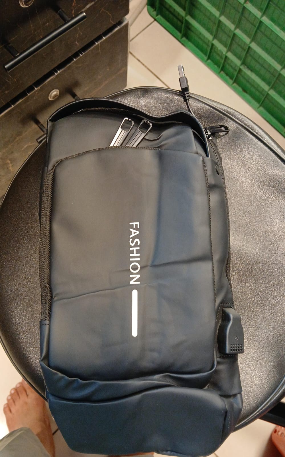 Premium Anti-Theft Sling Bag with Password Lock