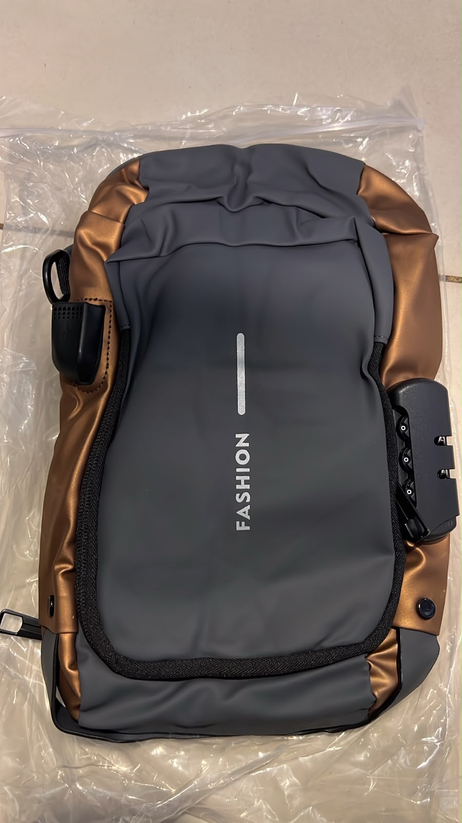 Premium Anti-Theft Sling Bag with Password Lock