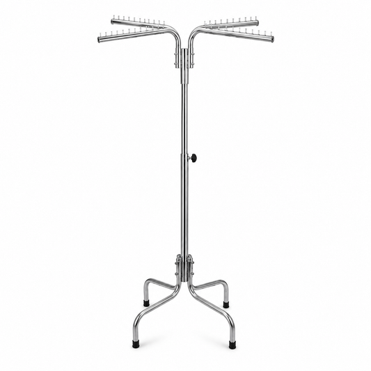 Adjustable 48-Hanger Heavy Duty Clothes Rack Stand | Freestanding Garment Organizer for Bedroom & Laundry Room