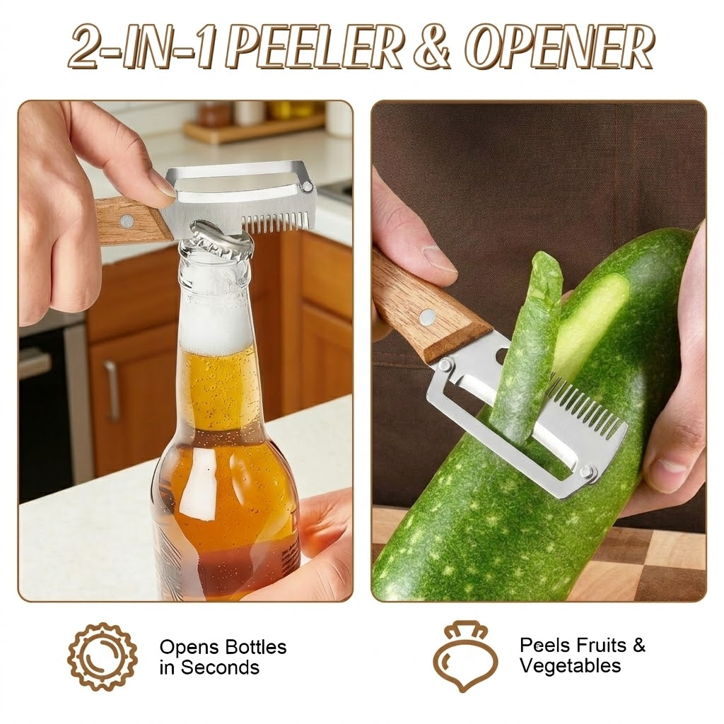 3-in-1 Kitchen Peeler Tool